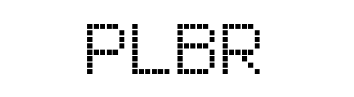Small LCD Sign Regular  Free Fonts Download