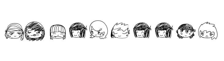 PixopopKawaiiGirls  Free Fonts Download