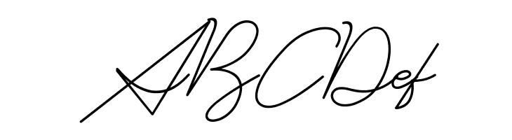 Signatrust  Free Fonts Download