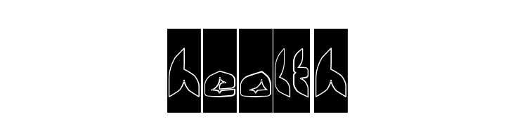 AIRPLANE-Hollow-Inverse  Free Fonts Download