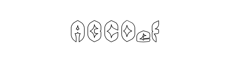 AIRPLANE-Hollow  Free Fonts Download