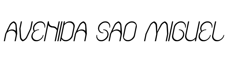 Amazing sound Italic  Free Fonts Download