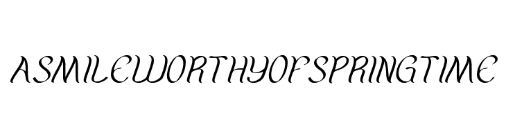 Amazing Symphony Italic  Free Fonts Download