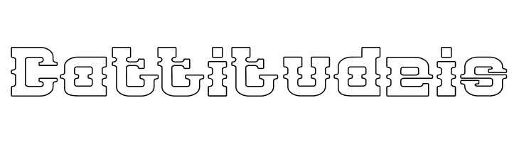 BILLY THE KID-Hollow  Free Fonts Download