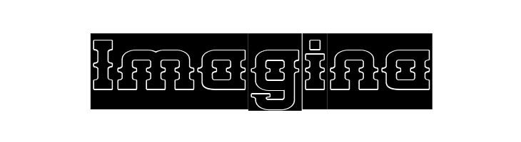 BILLY THE KID-Hollow-Inverse  Free Fonts Download