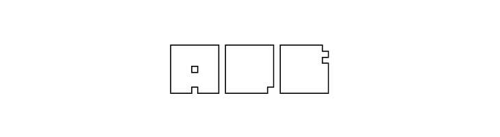 BLOCK-Hollow  Free Fonts Download