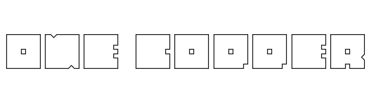 BLOCK-Hollow  Free Fonts Download