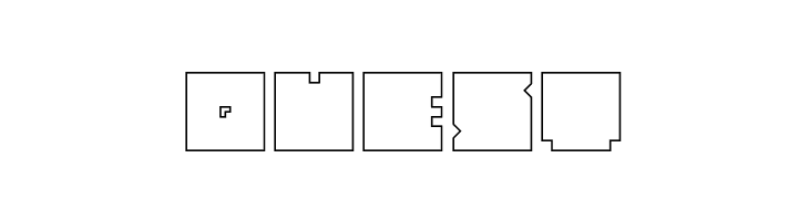 BLOCK-Hollow  Free Fonts Download