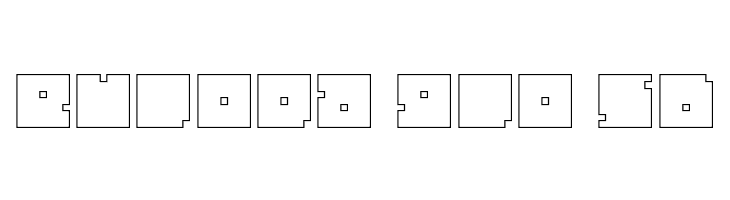 BLOCK-Hollow  Free Fonts Download