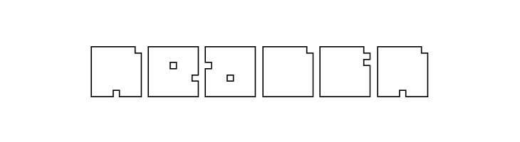 BLOCK-Hollow  Free Fonts Download
