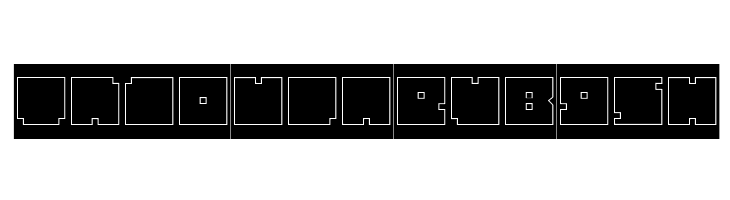 BLOCK-Hollow-Inverse  Free Fonts Download