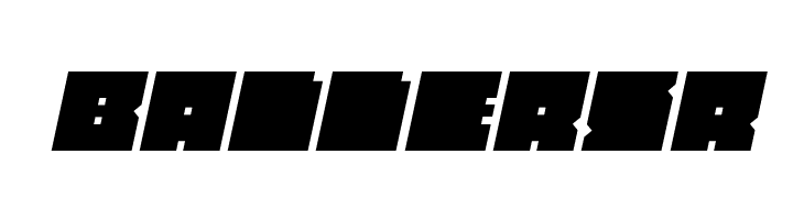 BLOCK Bold Italic  Free Fonts Download