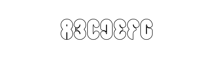 Blowing Bubble_outline  Free Fonts Download