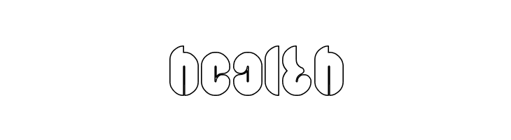Blowing Bubble_outline  Free Fonts Download