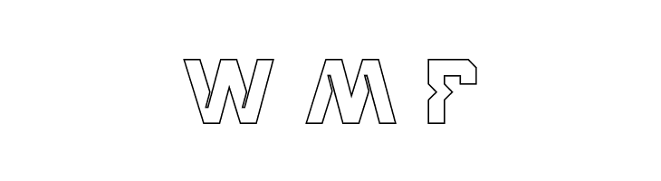 BROTHER-Hollow  Free Fonts Download