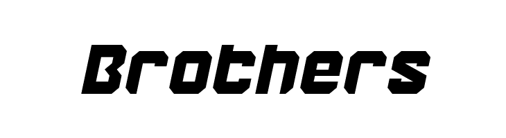 BROTHER Italic  Free Fonts Download