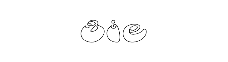 BUTTERFLY-Hollow  Free Fonts Download