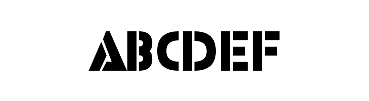 ICBM SS-20  Free Fonts Download