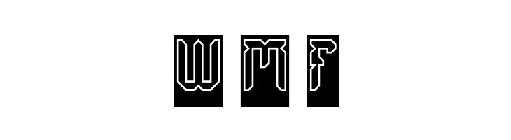 Dayak Shield-Hollow-Inverse  Free Fonts Download