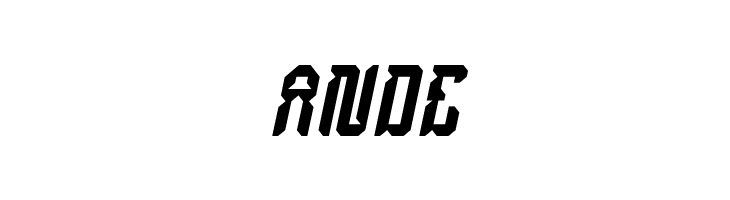 Dayak Shield Italic  Free Fonts Download