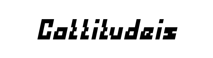 Defragmented Italic  Free Fonts Download