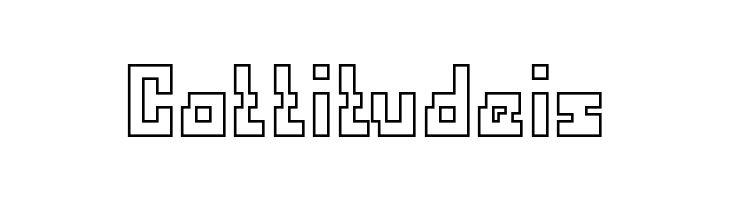 Defragmented-Hollow  Free Fonts Download