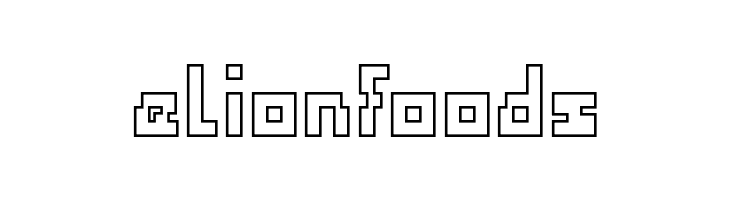 Defragmented-Hollow  Free Fonts Download