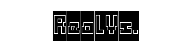 Defragmented-Hollow-Inverse  Free Fonts Download