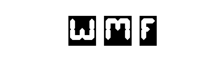 Digital Gothic-Inverse  Free Fonts Download