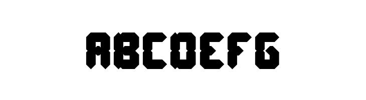 Digital Gothic Bold  Free Fonts Download