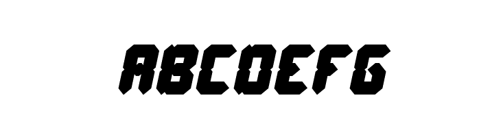 Digital Gothic Bold Italic  Free Fonts Download