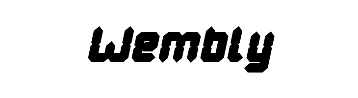 Digital Gothic Bold Italic  Free Fonts Download