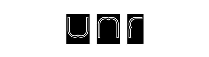 DISMECHA_Hollow_inverse  Free Fonts Download