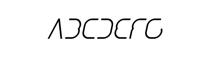 DISMECHA Italic  Free Fonts Download