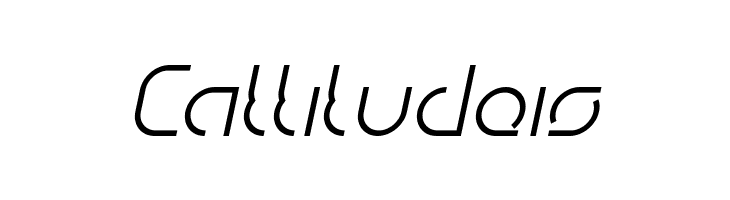 DISMECHA Italic  Free Fonts Download