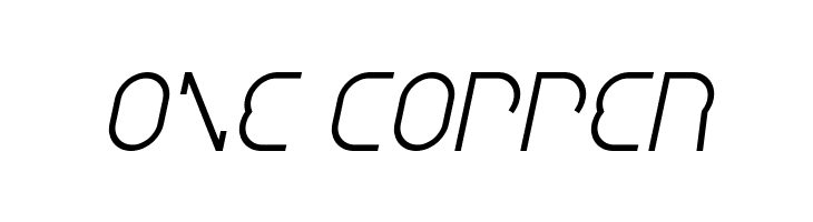 DISMECHA Italic  Free Fonts Download