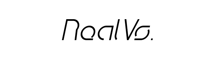 DISMECHA Italic  Free Fonts Download