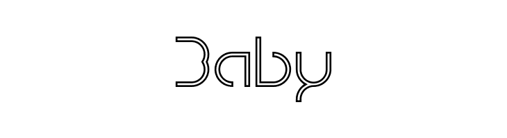 DISMECHA_Hollow  Free Fonts Download