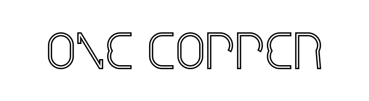 DISMECHA_Hollow  Free Fonts Download