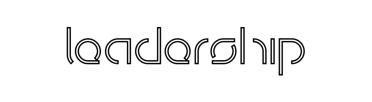 DISMECHA_Hollow  Free Fonts Download