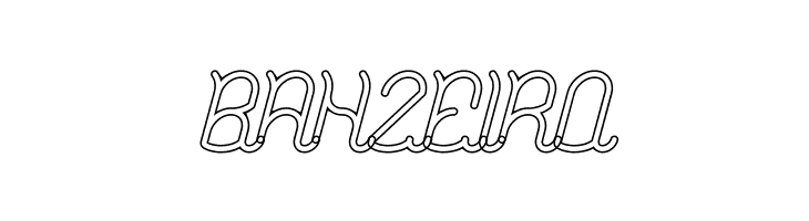 Dolphin Ocean Wave-Hollow Bold  Free Fonts Download