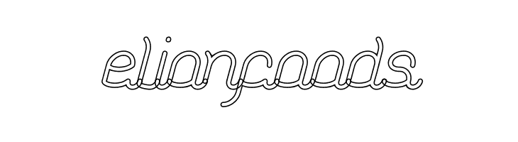 Dolphin Ocean Wave-Hollow Bold  Free Fonts Download