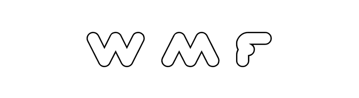 DOMINIQUE-Hollow  Free Fonts Download