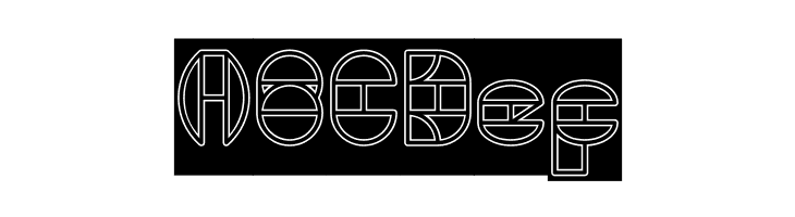 DRAGON FLY-Outlined-Hollow  Free Fonts Download