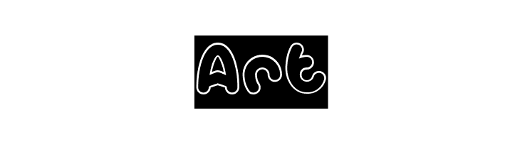 Earth Heart-Hollow-Inverse  Free Fonts Download