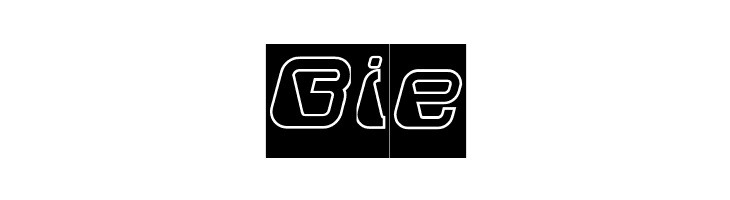 ElectroMagnetHollowInverse  Free Fonts Download