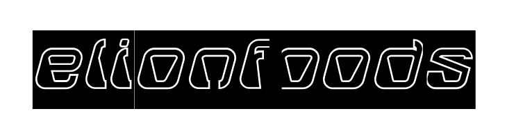 ElectroMagnetHollowInverse  Free Fonts Download