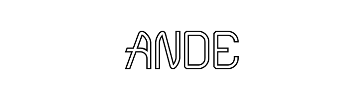 Electro Static Rain-Hollow  Free Fonts Download