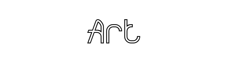 Electro Static Rain-Hollow  Free Fonts Download