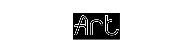 Electro Static Rain-Hollow-Inve  Free Fonts Download